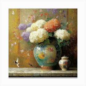 Hydrangeas Art 3 Canvas Print