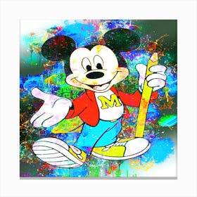 Mickey Mouse 2 Canvas Print