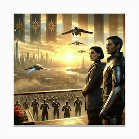 Dawn Of A New Era Episode10 Canvas Print