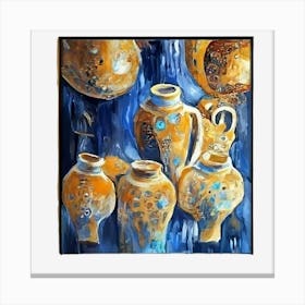 Vases And Pots Canvas Print