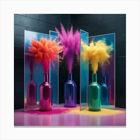 'Color Explosion' Canvas Print