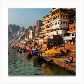 Default Reveal The Fact About Varanasi Being The Oldest City I 1 ١ Canvas Print