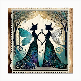 Fairy Couple Canvas Print