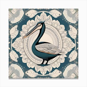 Pelican Canvas Print