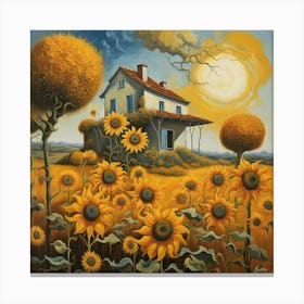 Sunflowers 1 Canvas Print