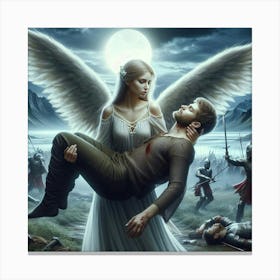 Angel Of Death Canvas Print