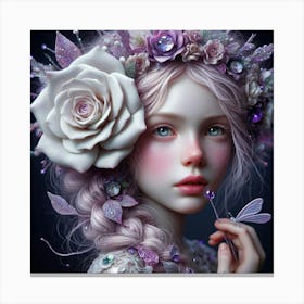 Fairy Girl 3 Canvas Print