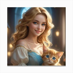 Cinderella 143 Canvas Print