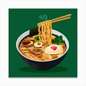 Ramen Art Illustration Photo 6hot7rikts6szlmqm V3kg Nunmorsbq2gbljhbv Bfoq Canvas Print