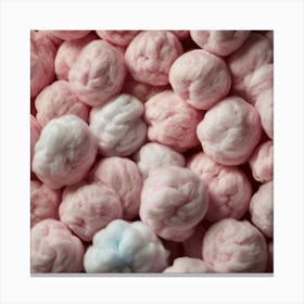 Pink Cotton Candy 1 Canvas Print