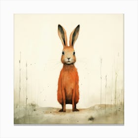 Cute Hare 2 Canvas Print