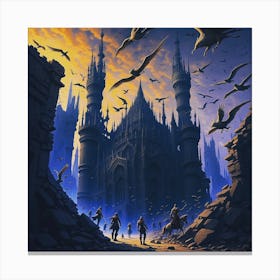 Storm the Castle Canvas Print