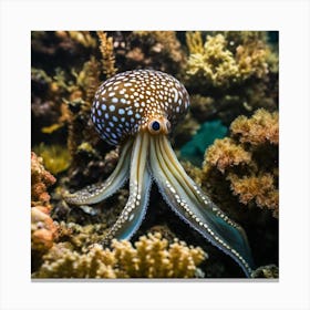 Octopus 6 Canvas Print