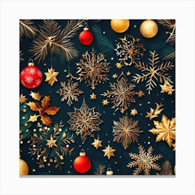 Christmas Background 1 Canvas Print