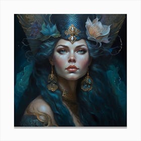 Mermaid 3 Canvas Print