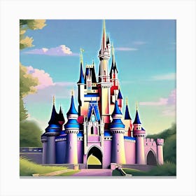 Cinderella Castle 67 Canvas Print