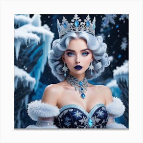 Ice Princess Canvas Print