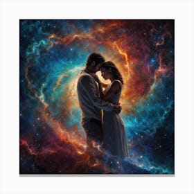 Cosmic Love Canvas Print