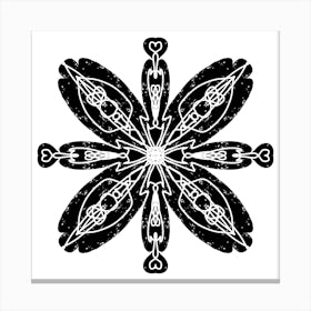 Snowflake 37 Canvas Print