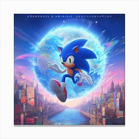 Sonic The Hedgehog 43 Canvas Print
