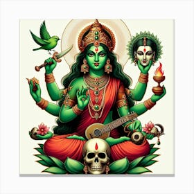 Hindu Goddess 1 Canvas Print