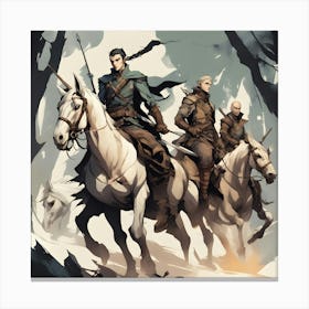 The Patrol Canvas Print