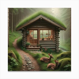 Dream house1 Canvas Print