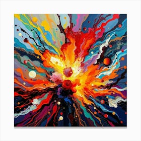 Explosion 1 Canvas Print