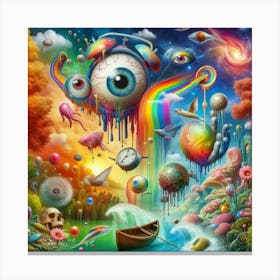 Abstract fantasy 3 Canvas Print