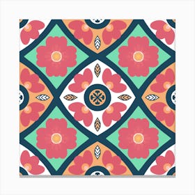 Floral Pattern Canvas Print