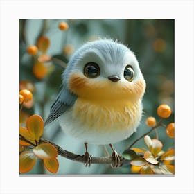 Little Bird 10 Canvas Print