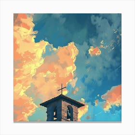 Church Tower Canvas Print