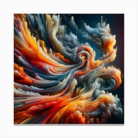 Fourth dimension 2 Canvas Print