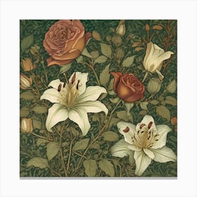 Exquisite William Morris Art Print Canvas Print