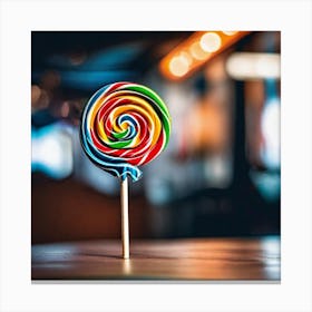 Lollipop Canvas Print