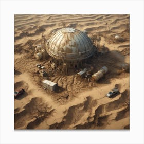 Deserted Planet Canvas Print