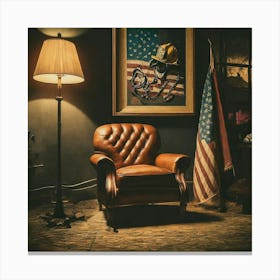 Amercan Heroism Canvas Print