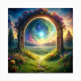 Portal To The Heavens Canvas Print