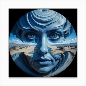 'Blue Eyes' Canvas Print