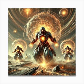 Gravity Binders Canvas Print