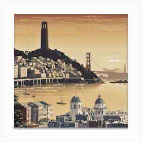 Golden Gate Bridge Canvas Print