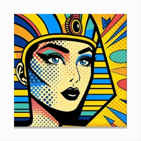 Pop Egyptian Ghalia LuxeGlow Canvas Print