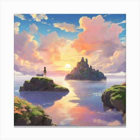 Little Mermaid Canvas Print