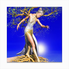 Ballerina Tree 002 Canvas Print