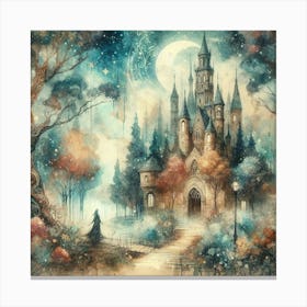 Fairytale Castle 2 Canvas Print