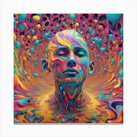 Psychedelic Painting 1 Canvas Print