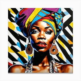 African Woman 5 Canvas Print