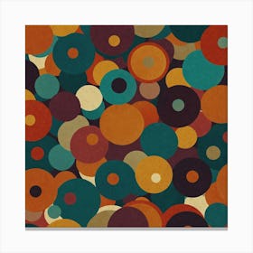 Abstract Circles Canvas Print