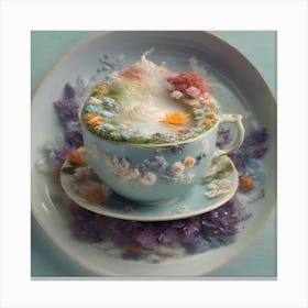 Cup of tea Canvas Print