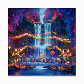 Hawaiian Nightlife Canvas Print